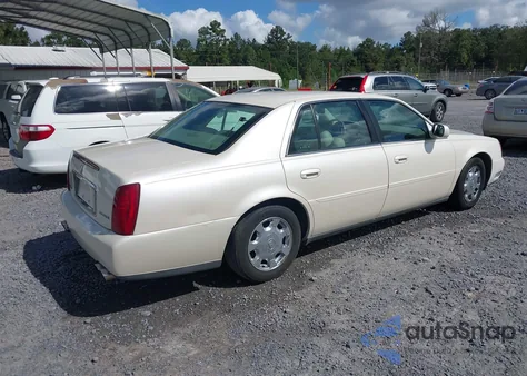 2002 Cadillac Deville Standard from USA, damaged, VIN 1G6KD54YX2U220643